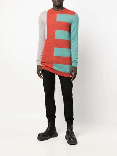 Rick Owens Oversized round-neck jumper outlook