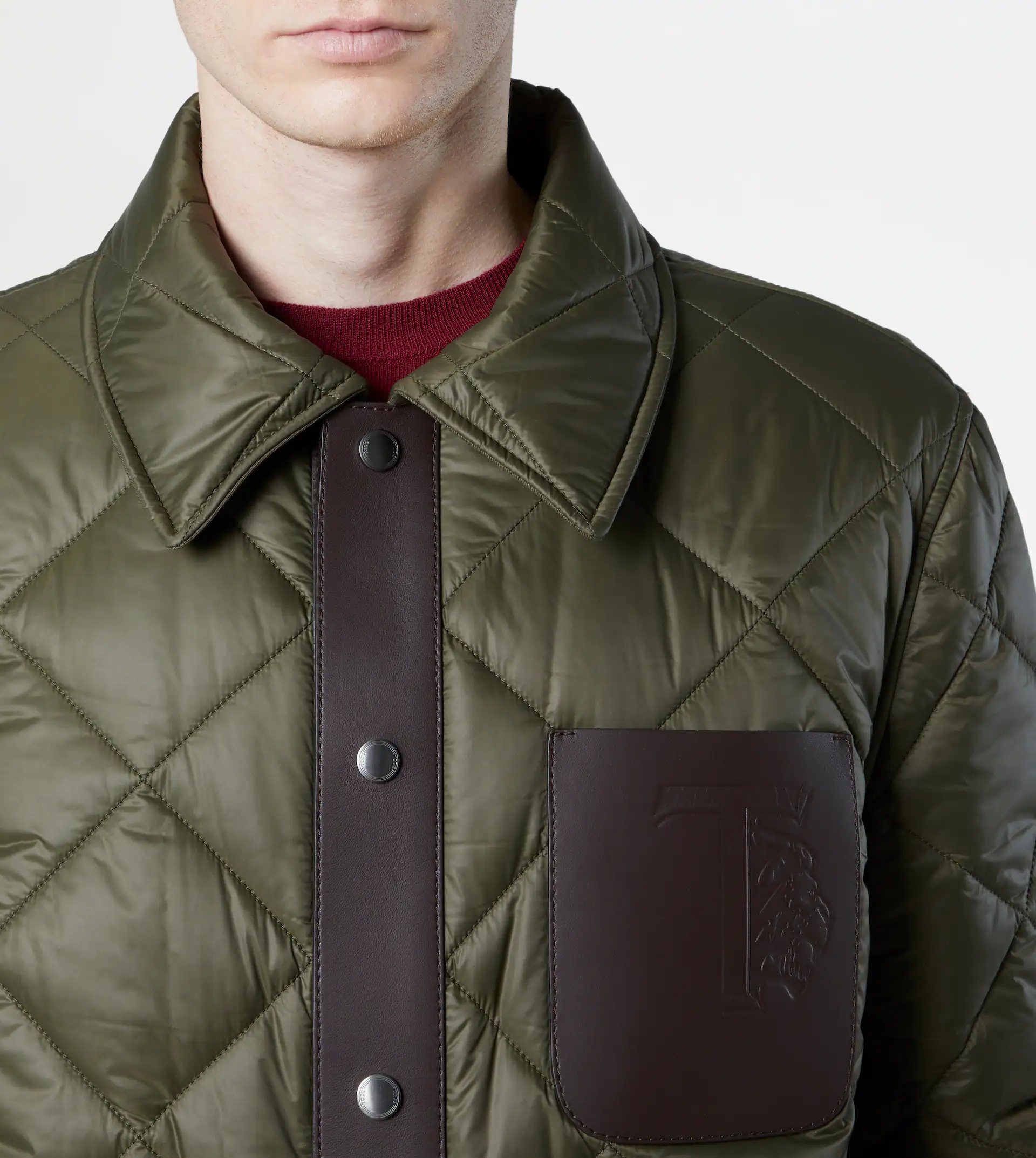 QUILTED JACKET - GREEN - 5