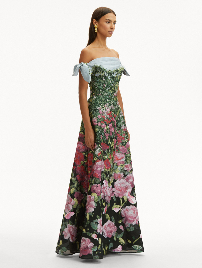 ROSE FIELD FIL COUPÉ GOWN 4