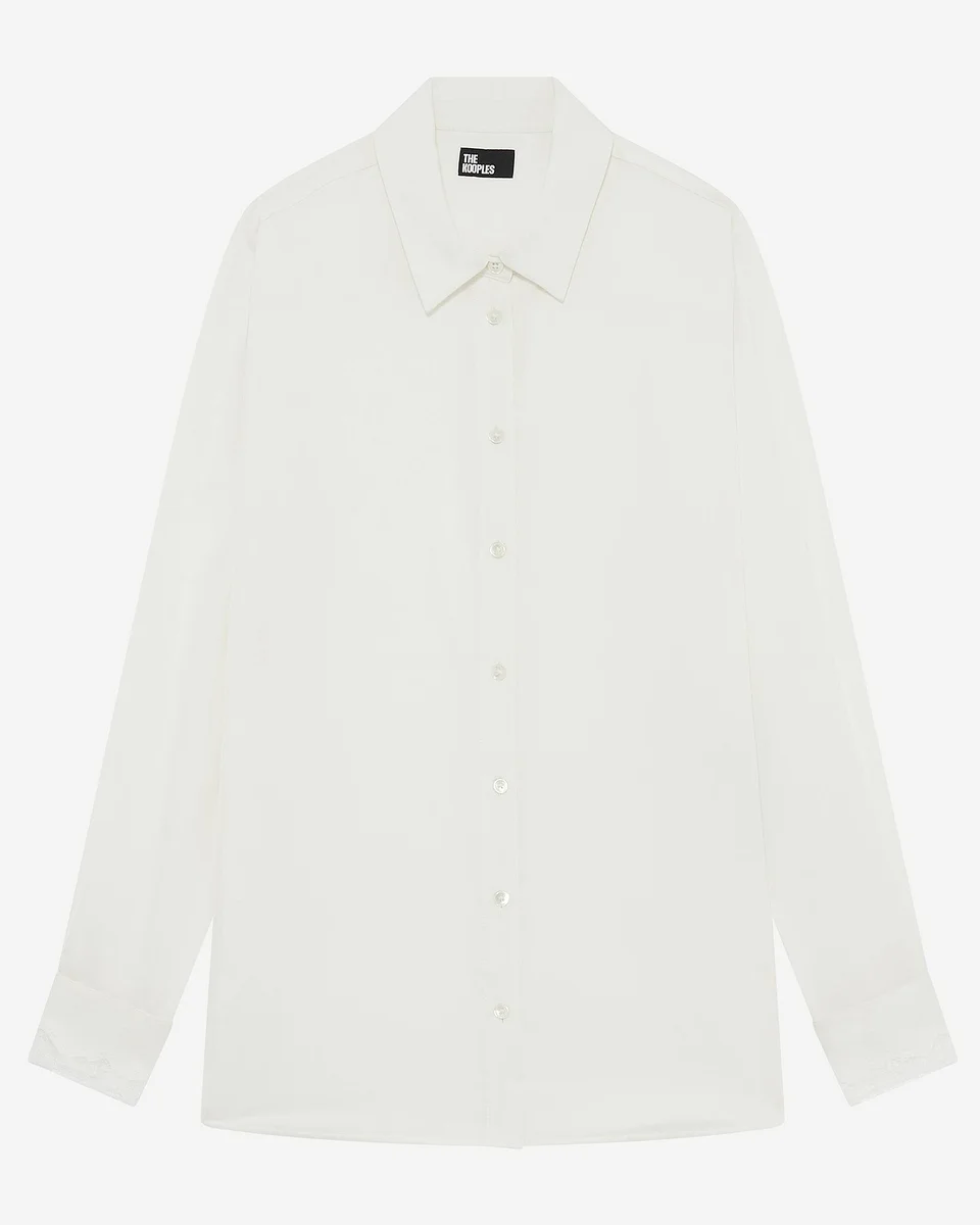 UNBLEACHED SILK SHIRT - 1