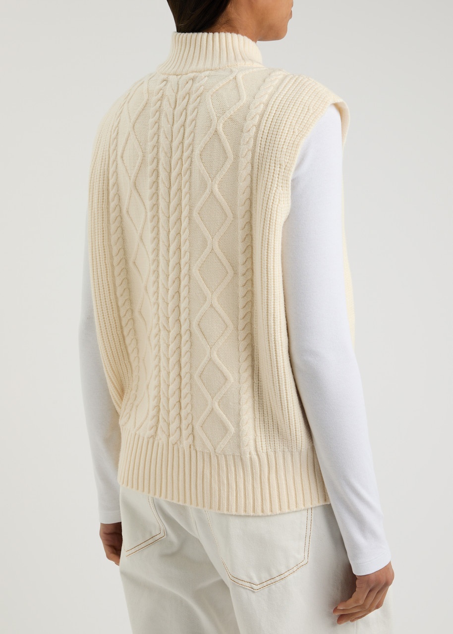 Varley Joilette Cable-knit Vest - 3
