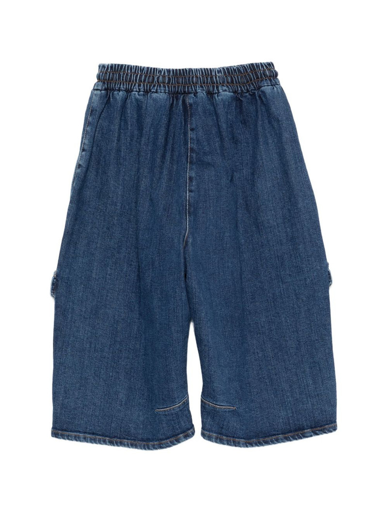 N°21 cargo-pocket drawstring-fastening shorts outlook