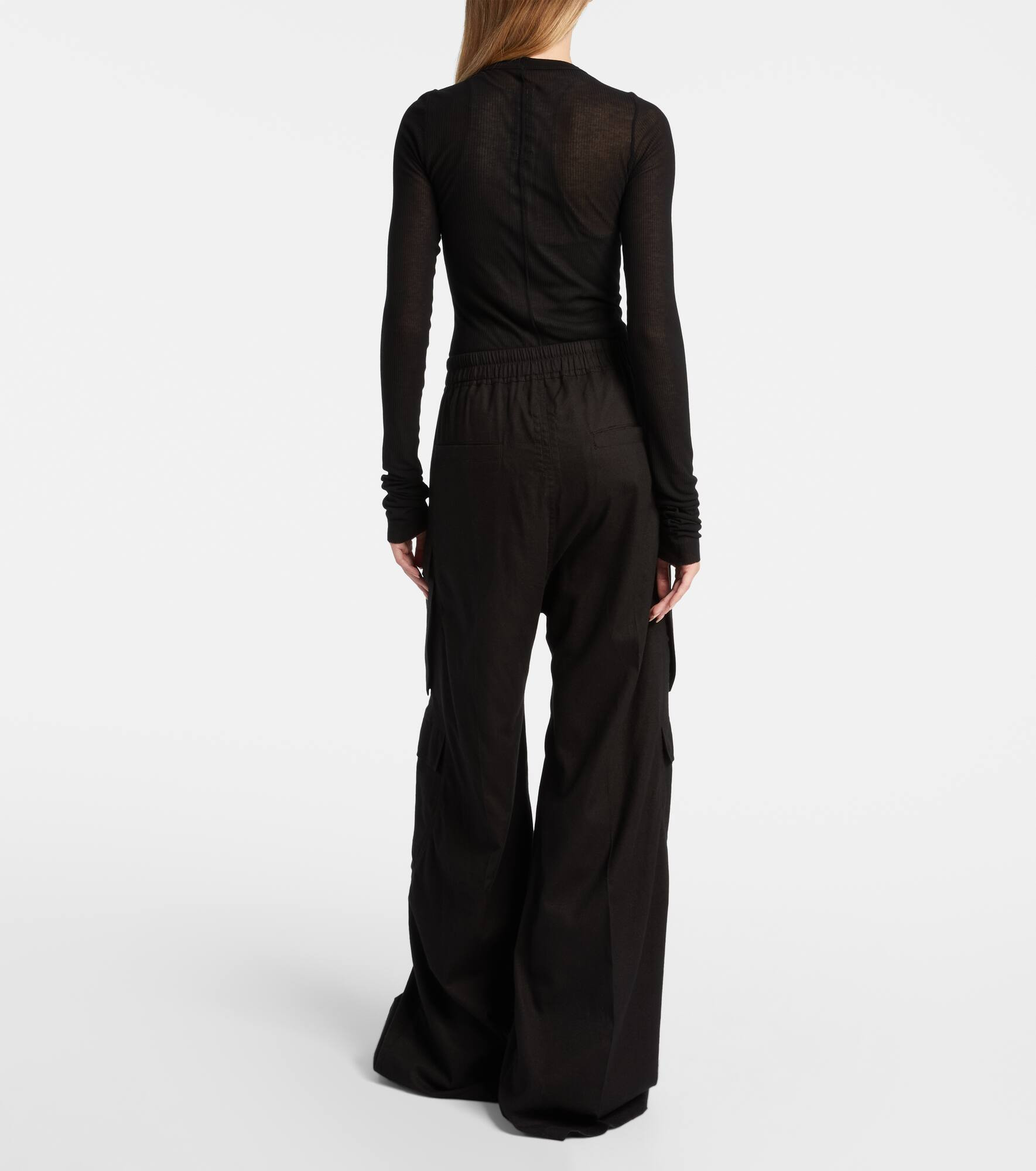Belas cotton and wool cargo pants - 3