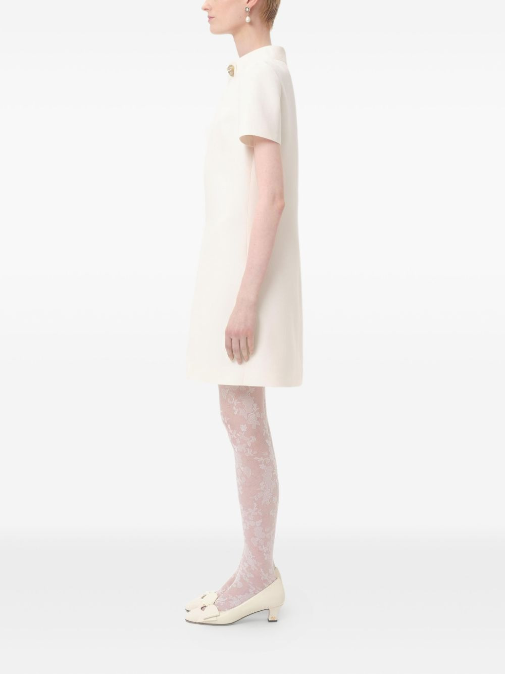 CREPE COUTURE SHORT DRESS - 3