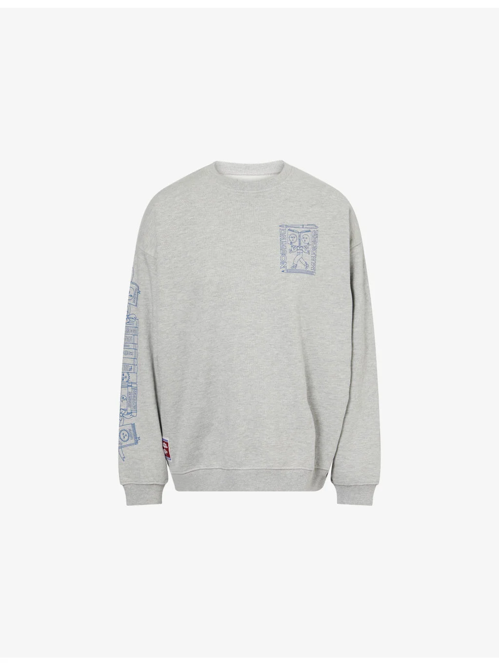 The Reader Graphic Cotton-Jersey Sweatshirt - 1