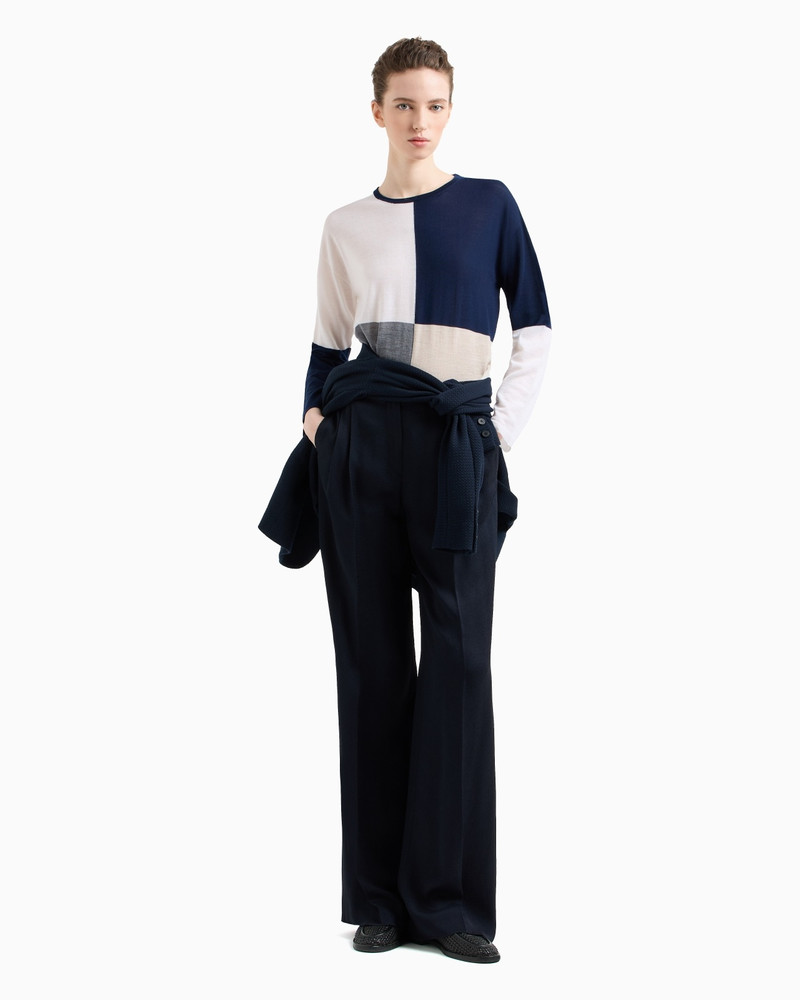 ICON WOOL JUMPER WITH INTARSIA 2