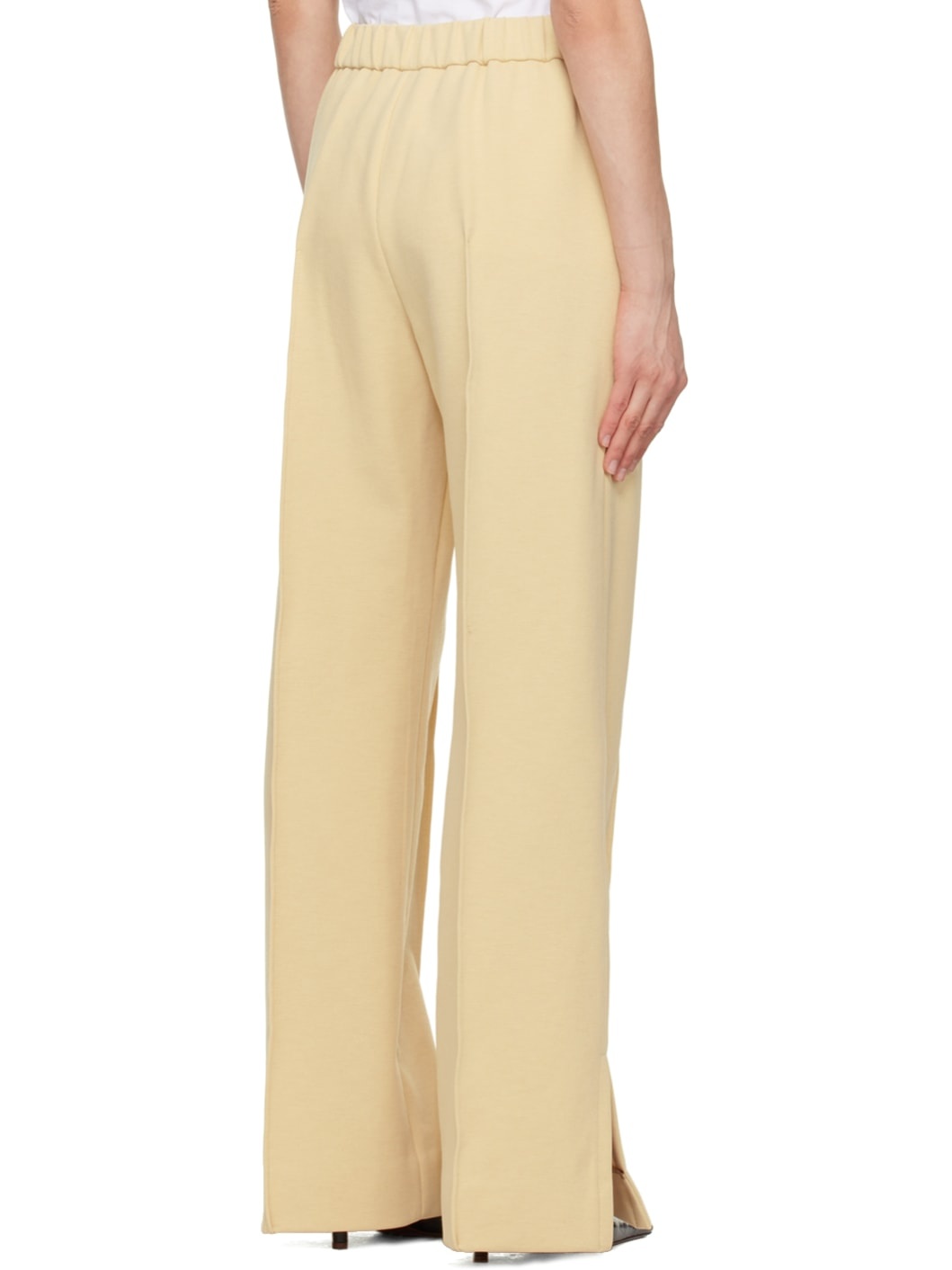 Yellow Relaxed-Fit Trousers - 3