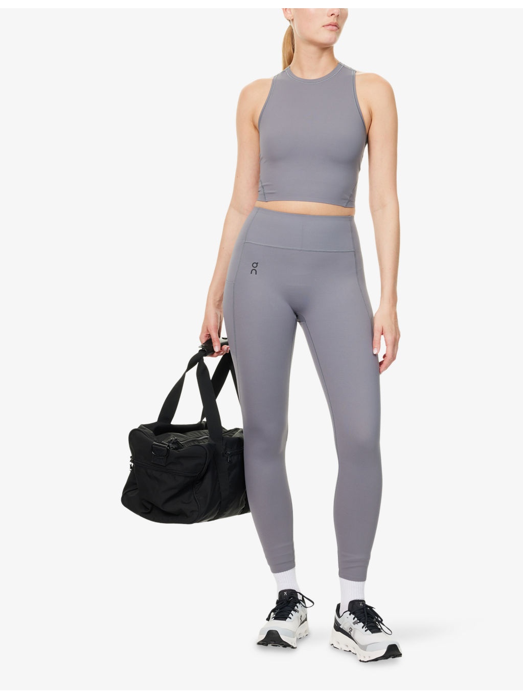 Studio Stretch-Woven Crop Top - 2