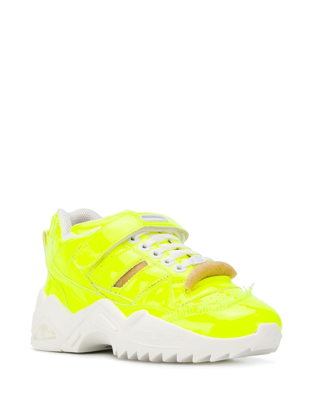 foam details touch-strap sneakers - 2