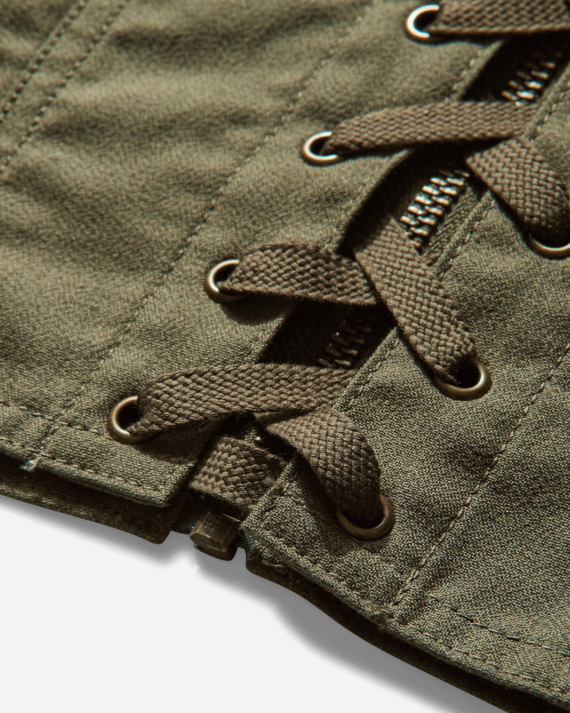 Women's Military Vest Khaki - 4