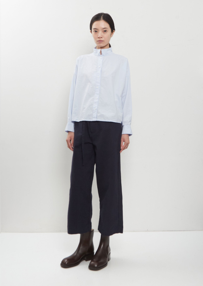 Maya Cotton Shirt — Azur 4