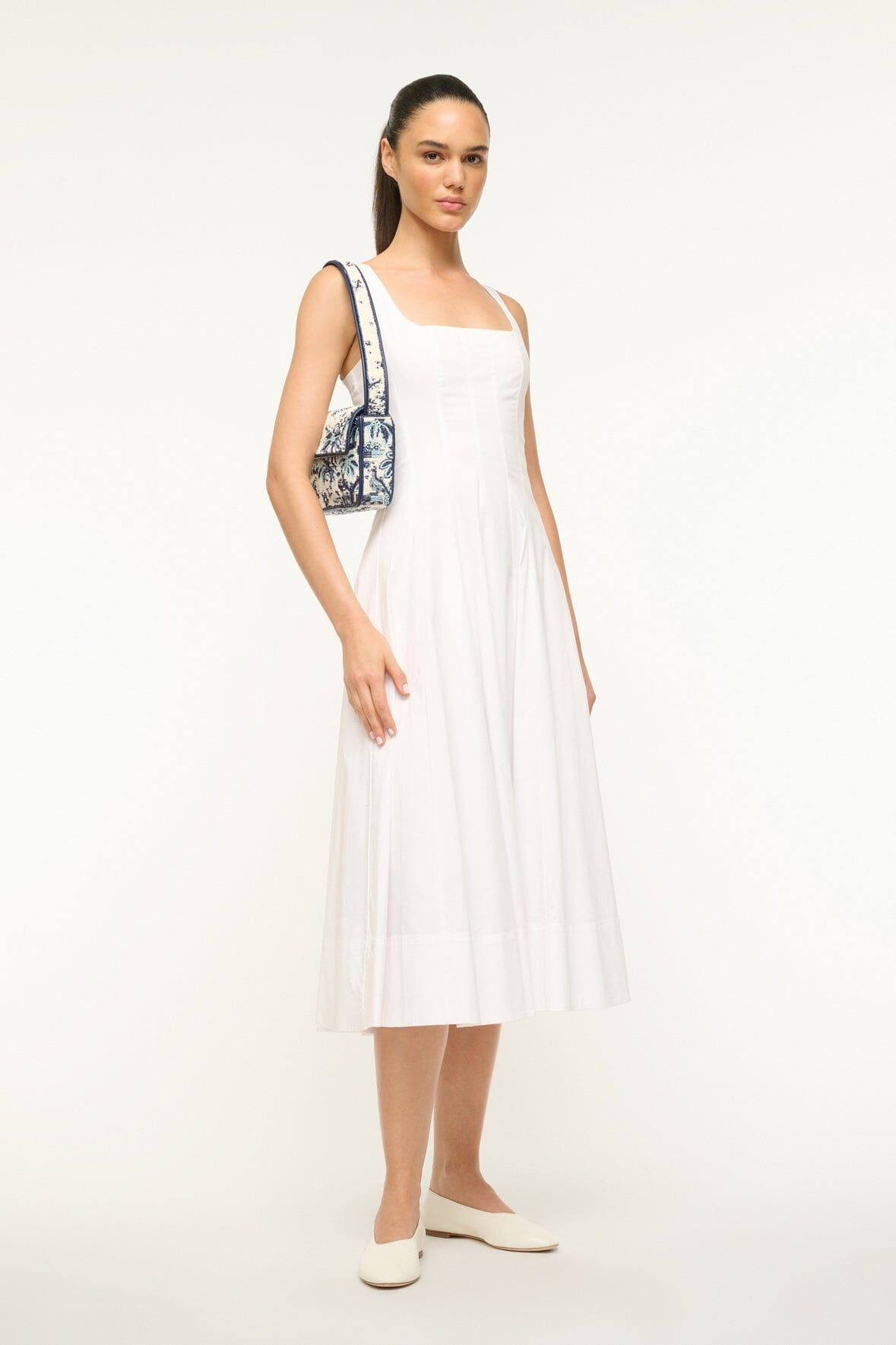 STAUD TOMMY BEADED BAG TOILE DE PUP - 4