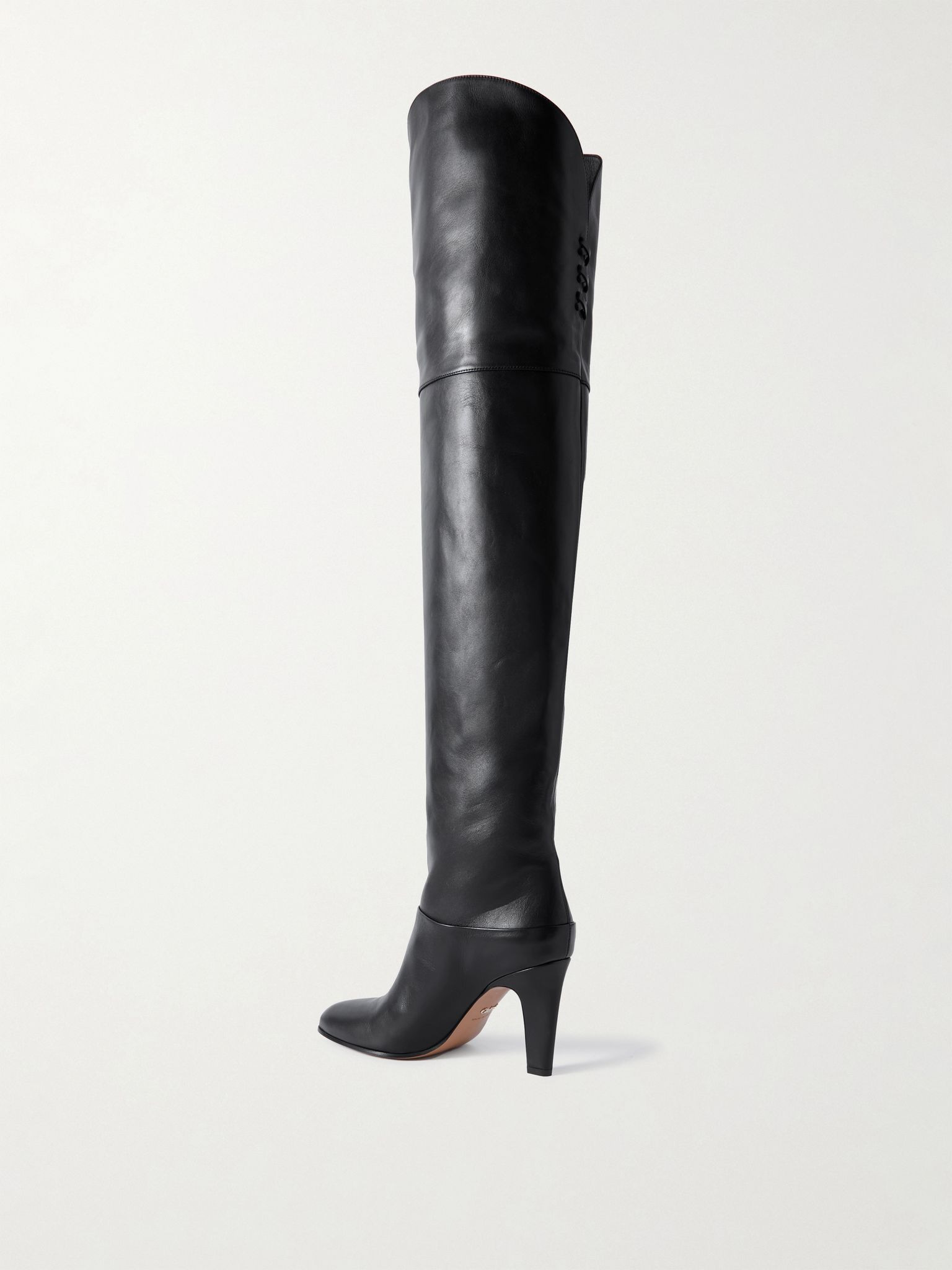Eve leather over-the-knee boots Black - 3