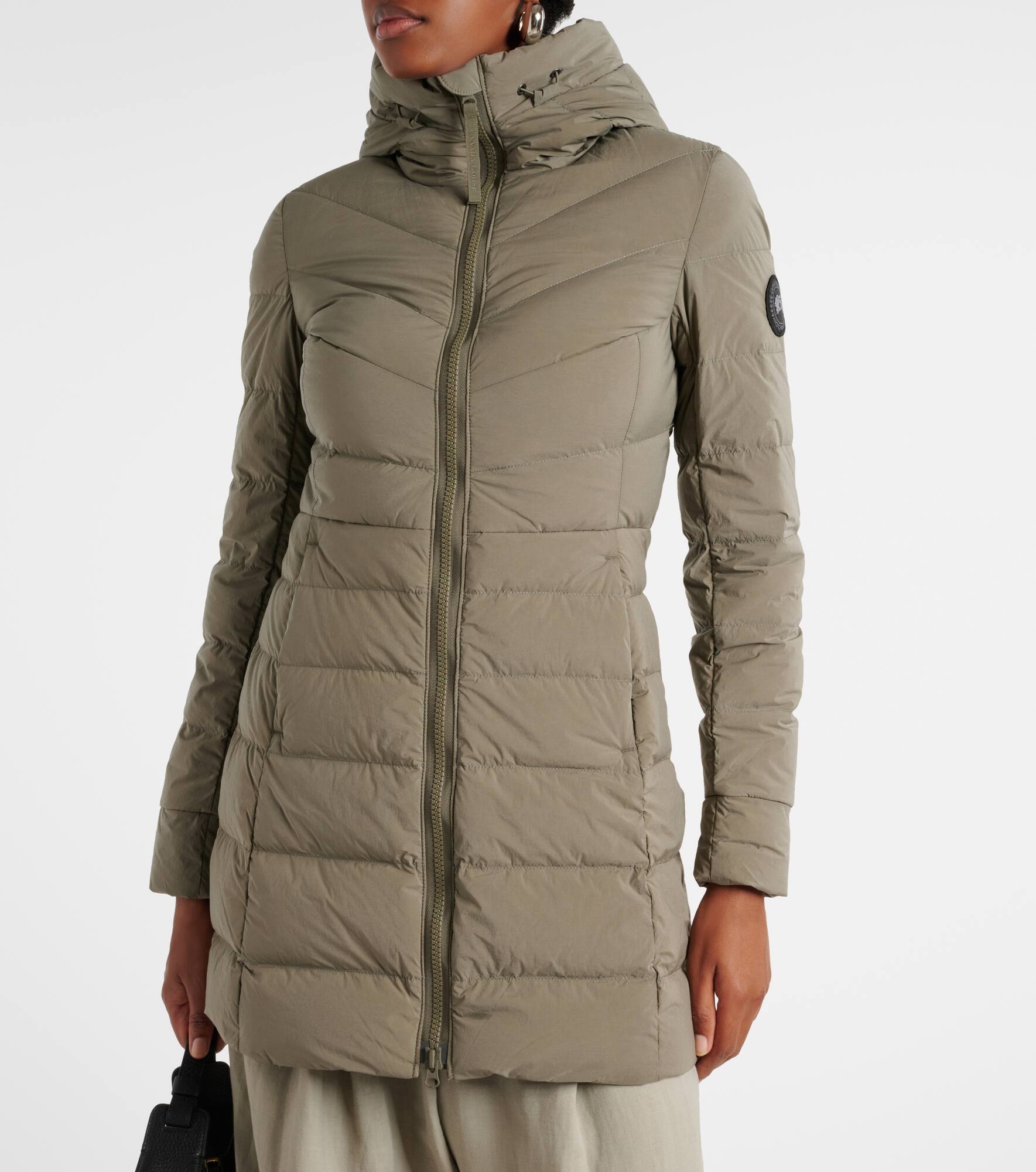 Black Label Clair quilted down coat - 5