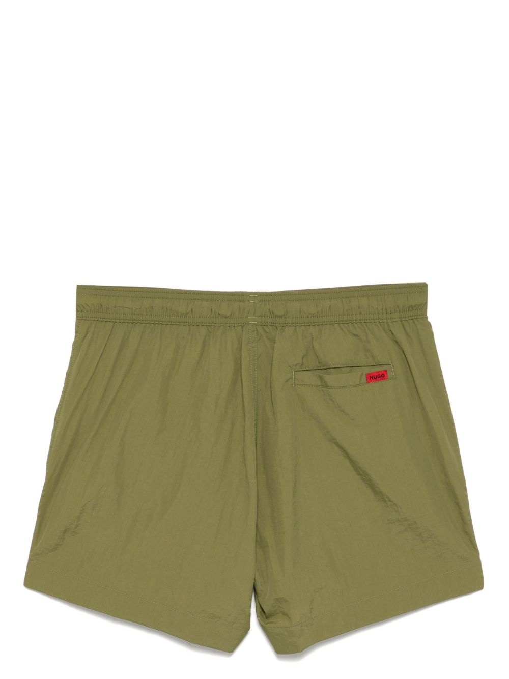 logo patch swim shorts - 2