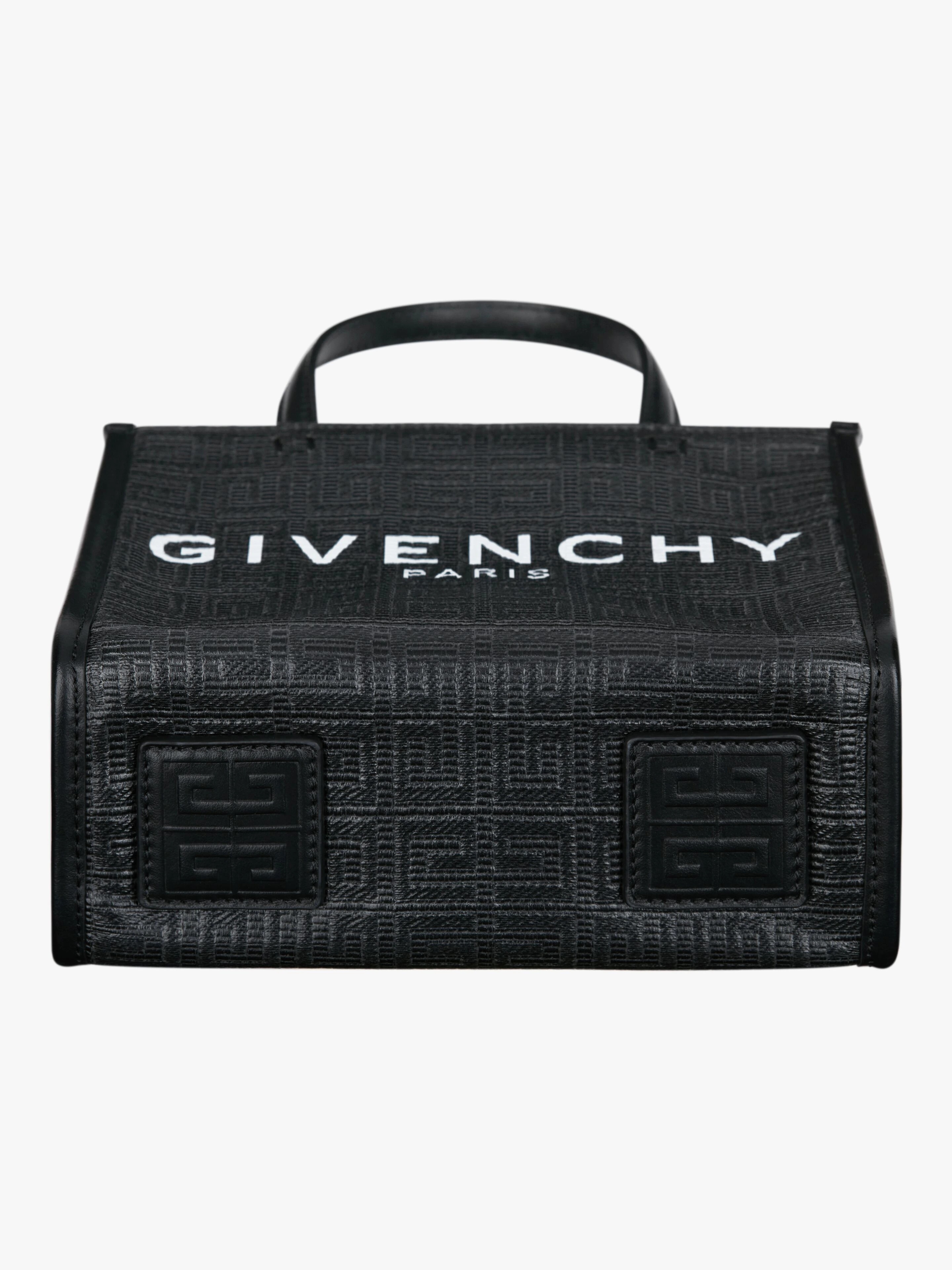 Givenchy MINI G-TOTE SHOPPING BAG IN 4G COATED CANVAS | REVERSIBLE