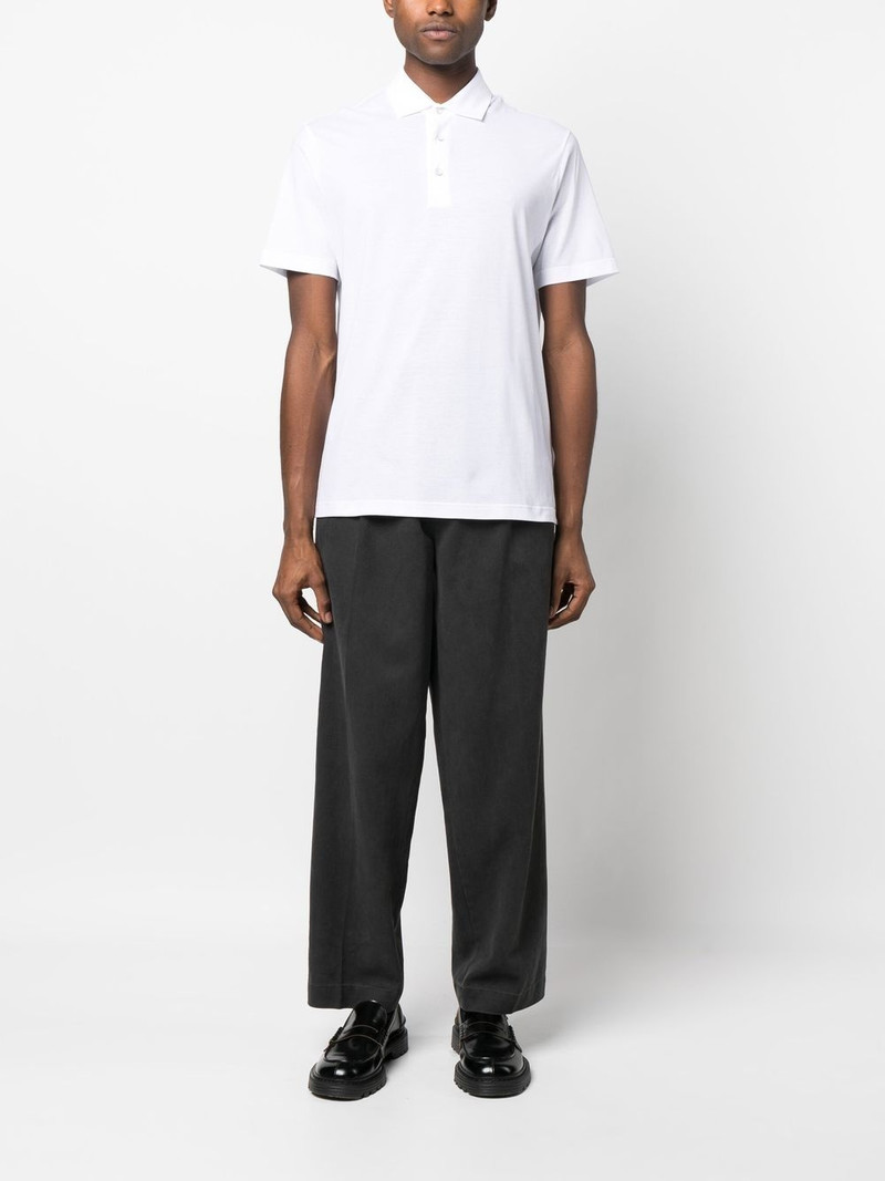 Herno short-sleeved polo shirt outlook