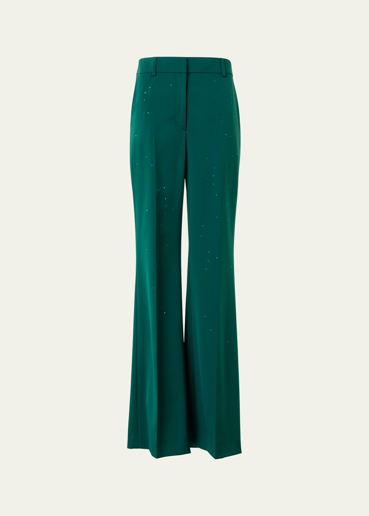 Florine Swarovski Stars Silk Crepe Pants - 1