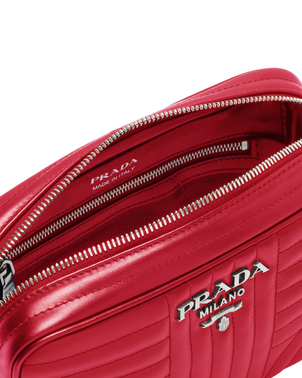 Leather Prada Diagramme Bag - 5