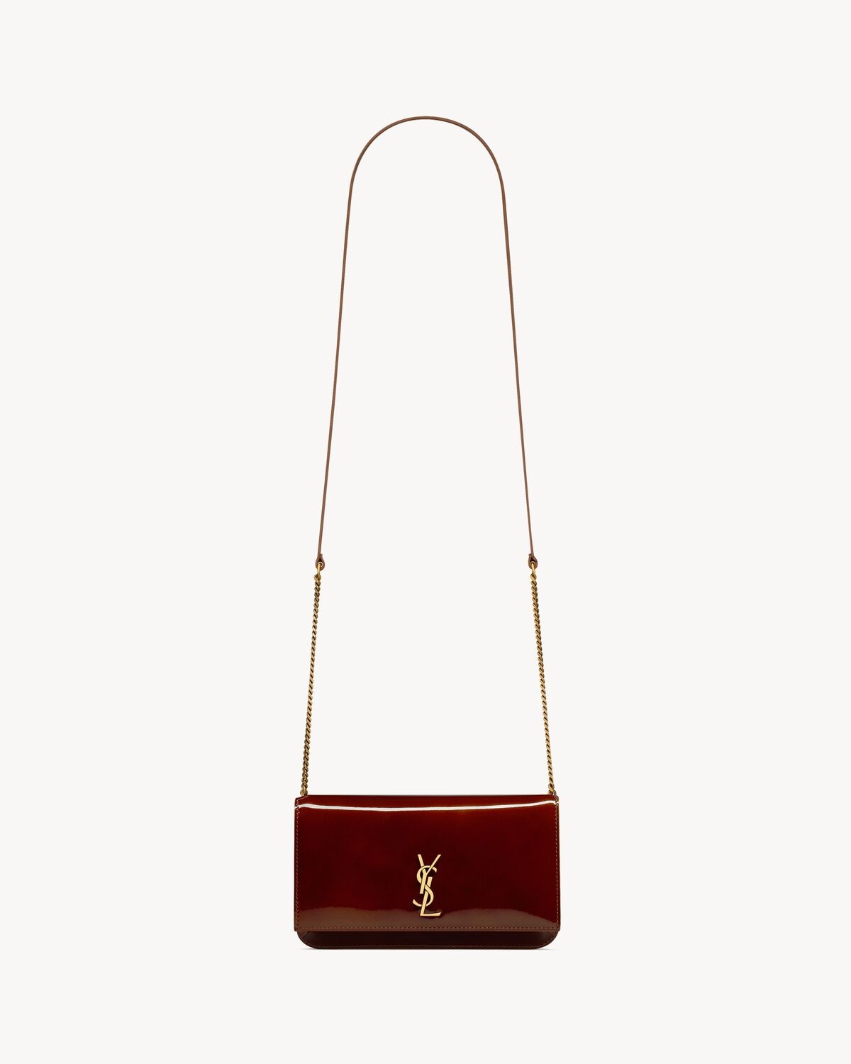 CASSANDRE PHONE CASE IN PATENT LEATHER - 1
