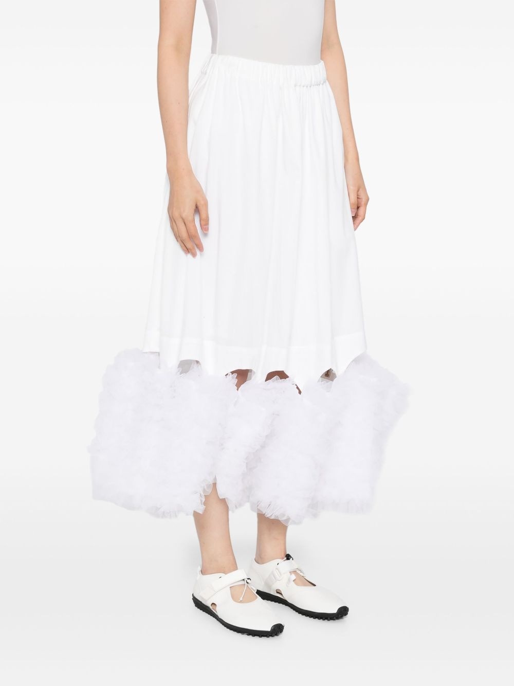 cotton midi skirt - 3