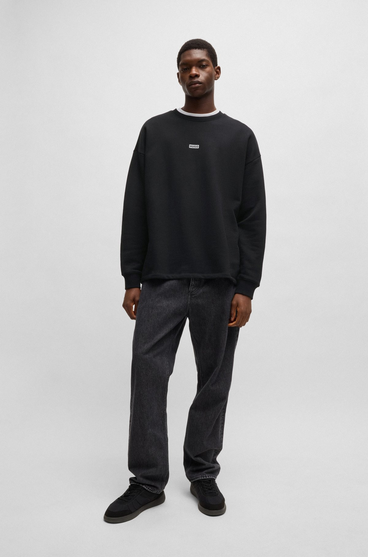 COTTON-TERRY SWEATSHIRT WITH LOGO PRINT - 4