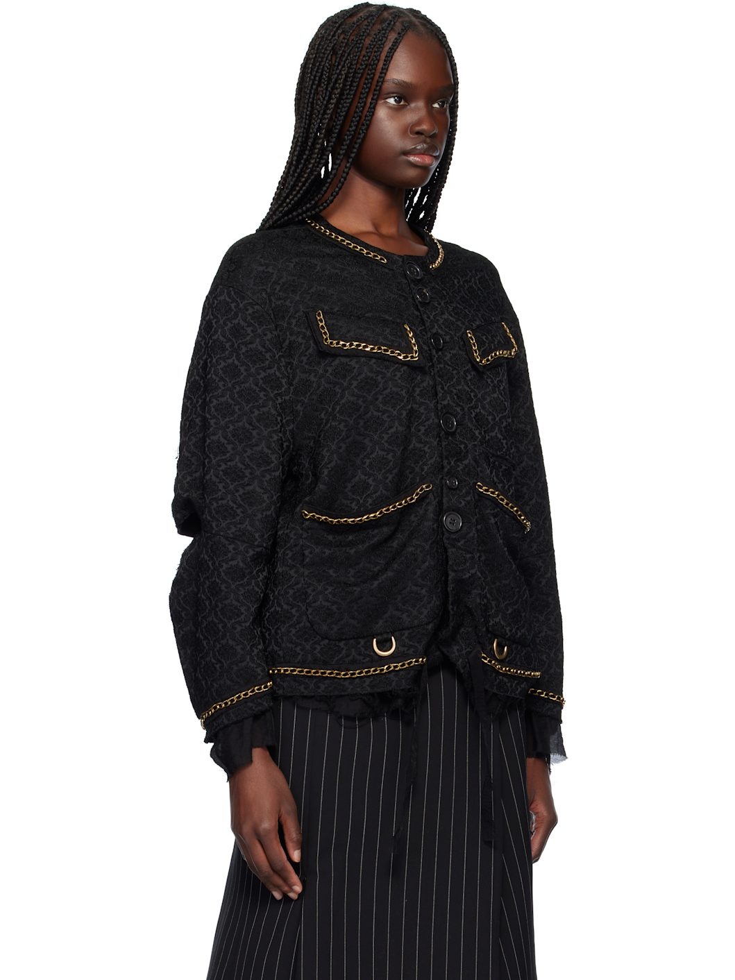 Black UC1E4205-1 Jacket - 2