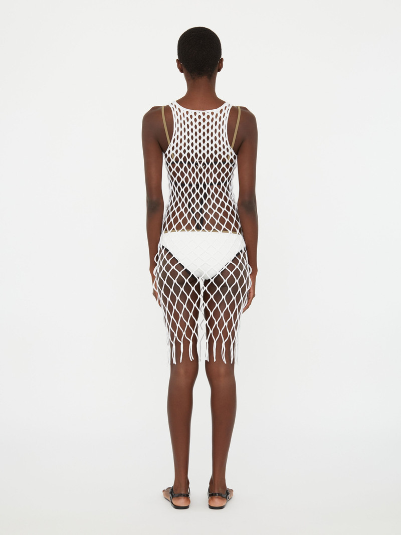 Knitted Mesh Tank Dress 5