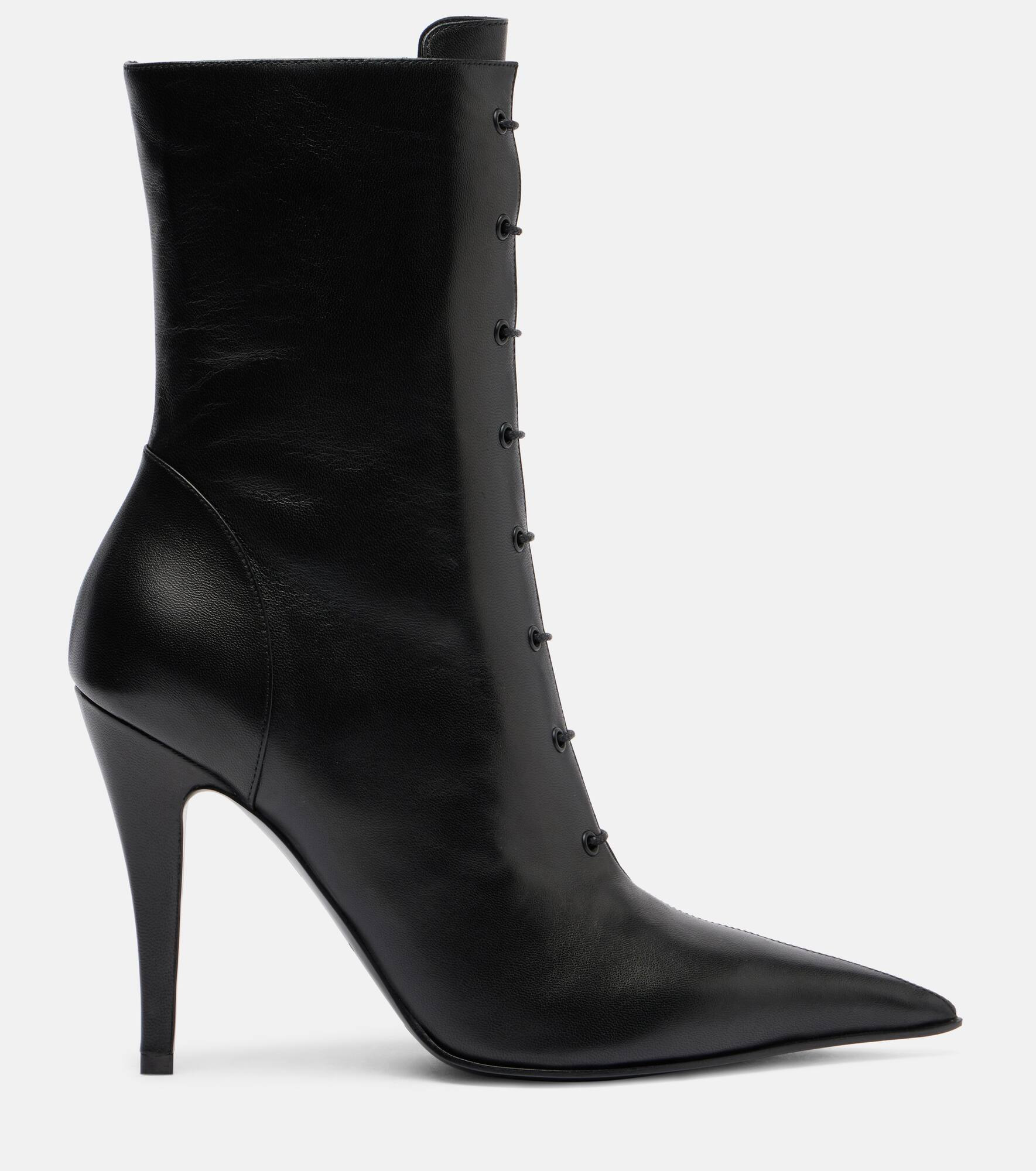 Leather ankle boots - 4
