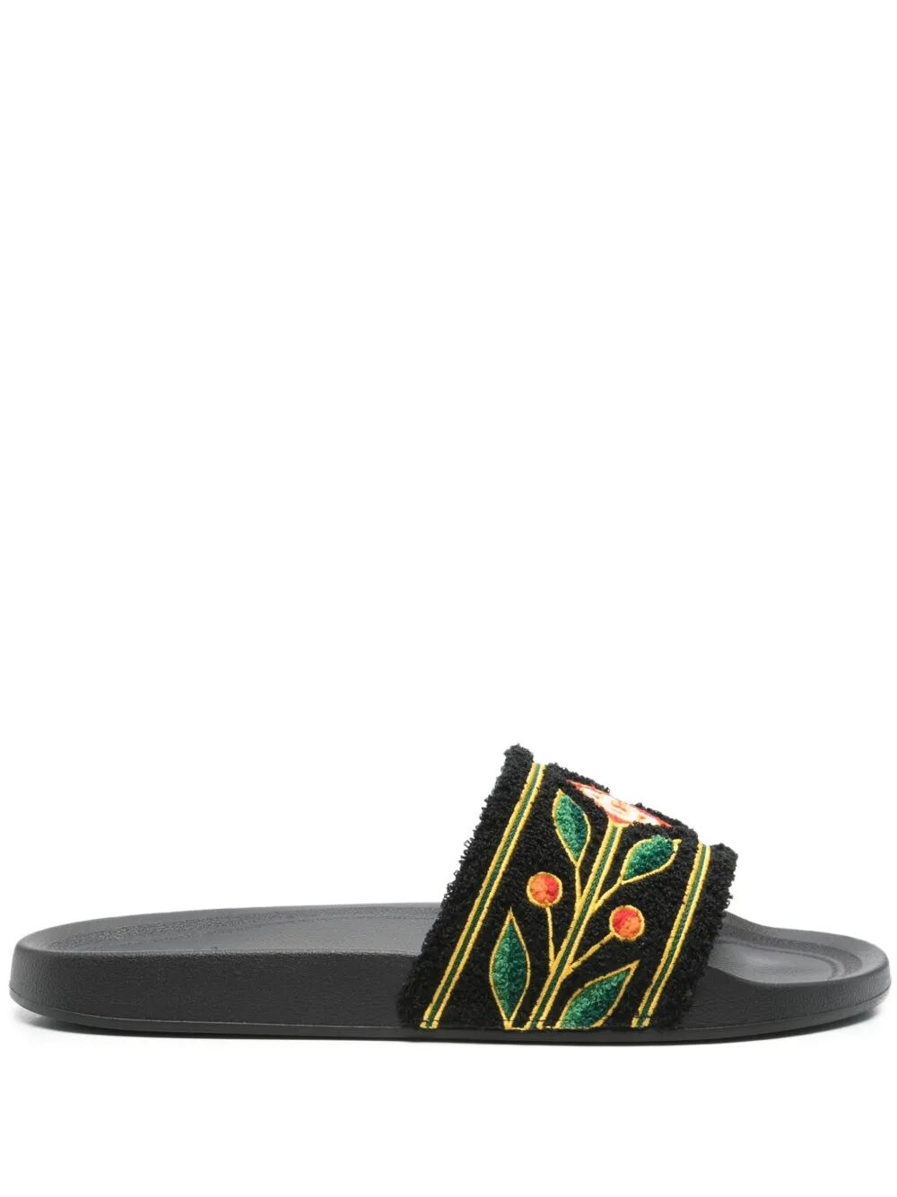 Casablanca Men Embroidered "Terry" Slider - 1