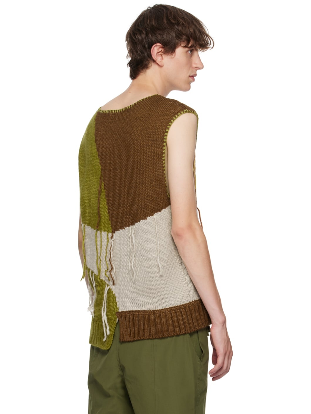 Brown 'ADSB' Freak Vest - 3