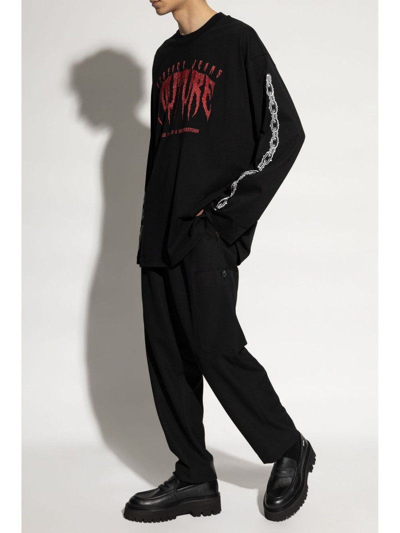 Y-3 tapered-leg trousers outlook