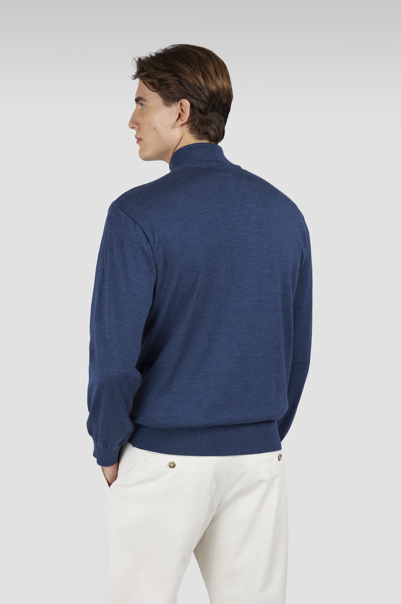 X-SOFT WOOL HALF ZIP SWEATER 3