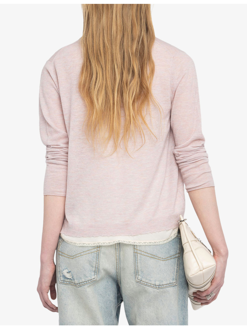 Manylla V-Neck Cashmere Cardigan - 4