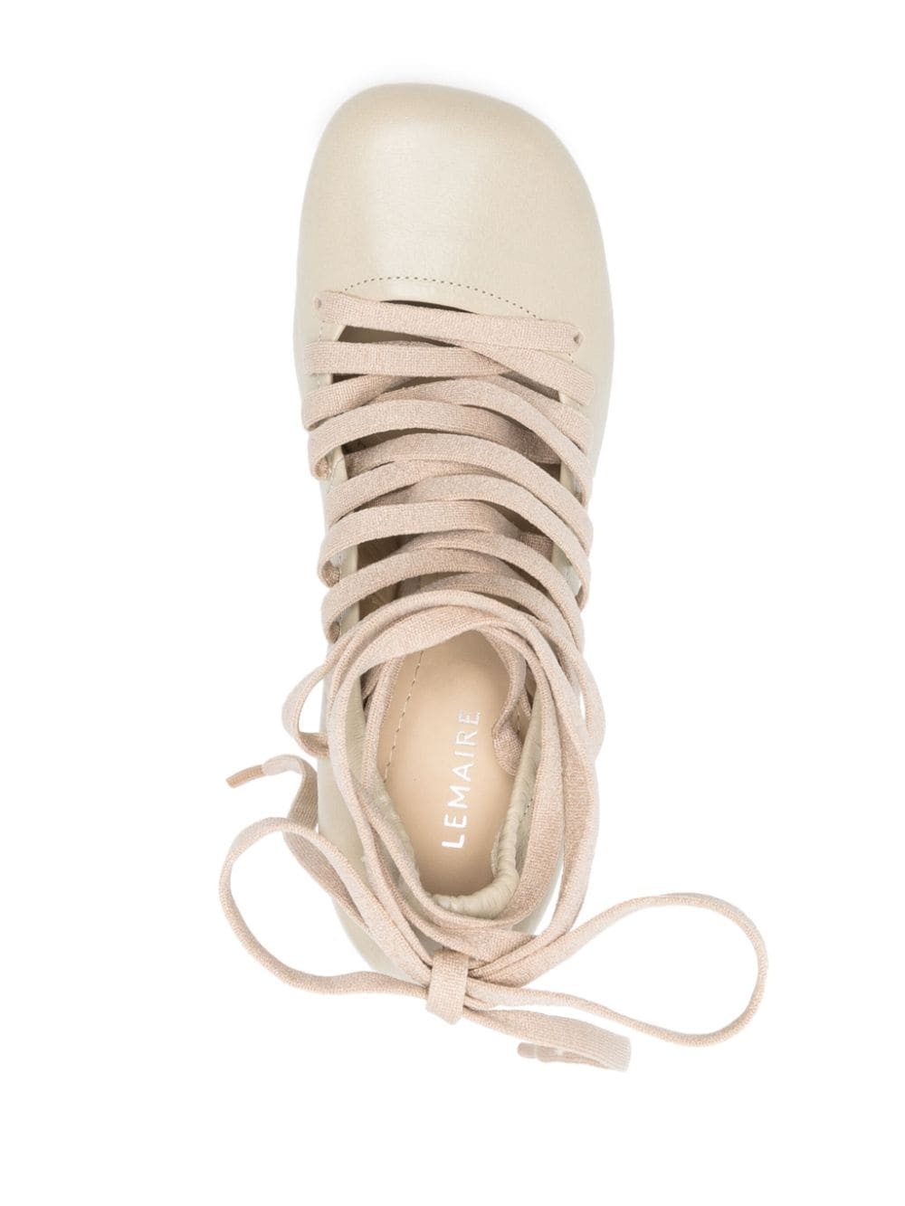 90mm lace-up pumps - 4
