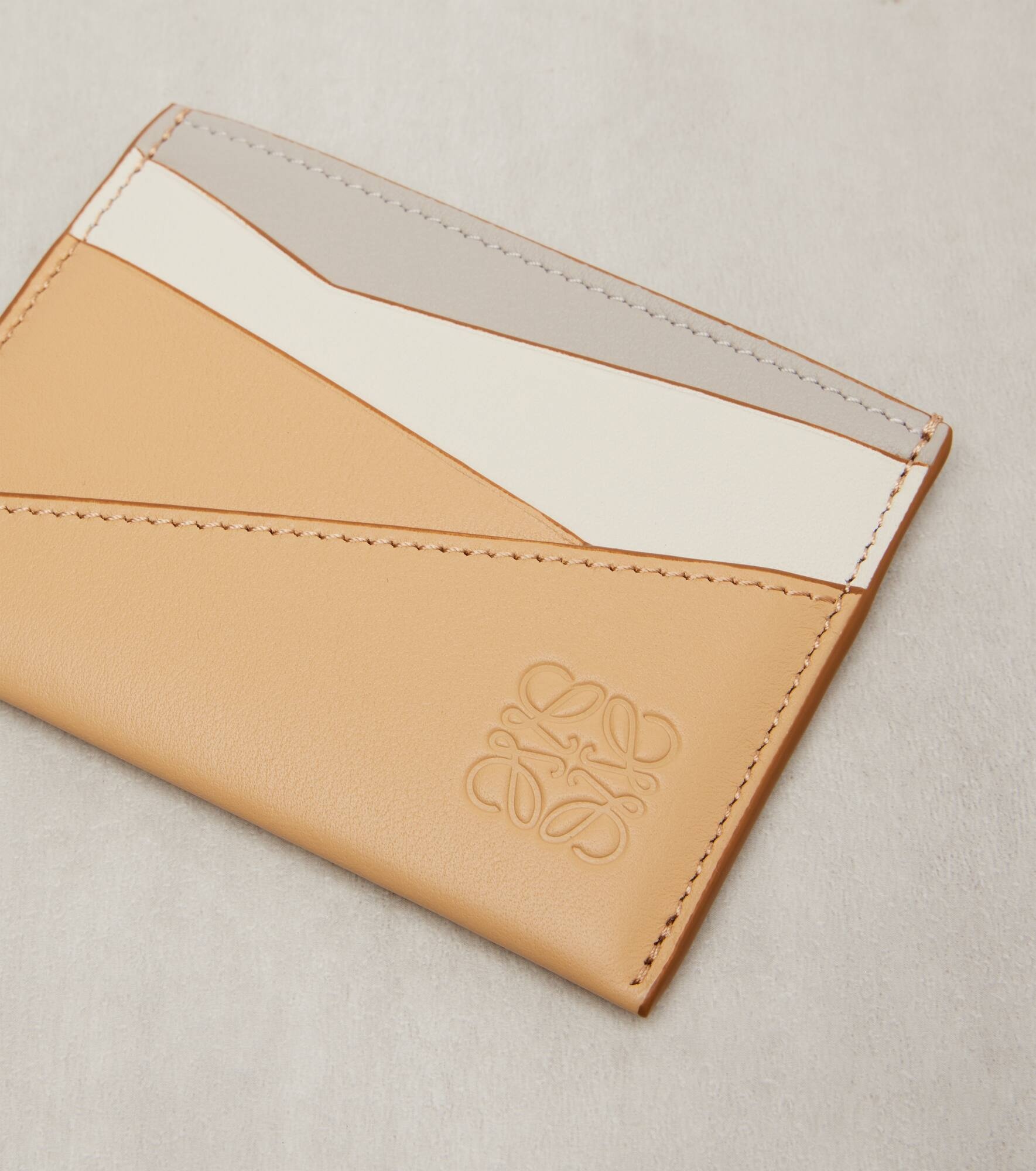 Puzzle leather cardholder - 4