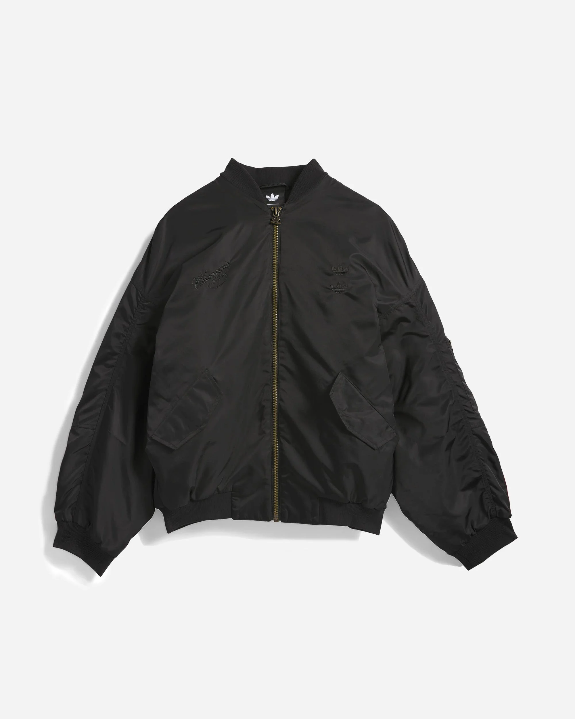 adidas Originals x Willy Chavarria Satin Bomber Jacket - 1