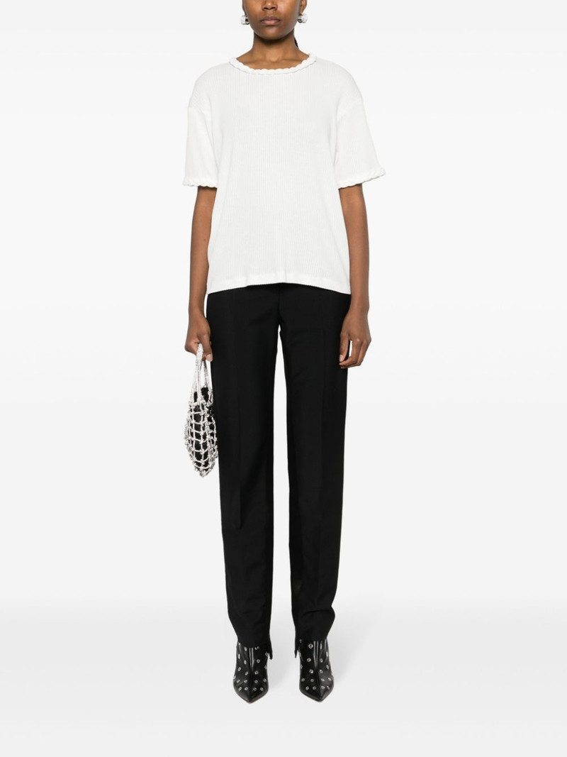 VIKTOR & ROLF braid-detail cotton T-shirt outlook