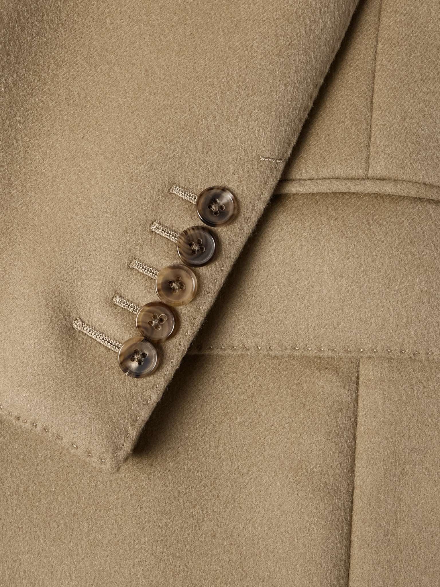 Brushed Wool and Cashmere-Blend Coat - 3