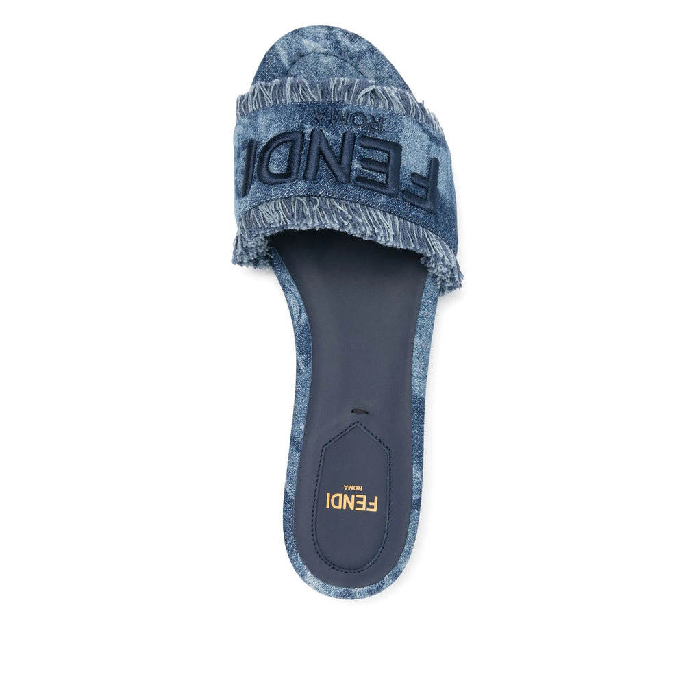 Fendi Blue Flip-Flops & Slides Women - 2