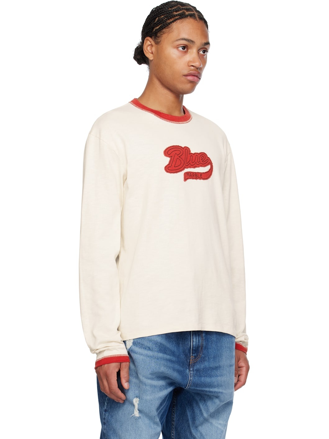 Off-White Cotton Flame T-shirt - 2