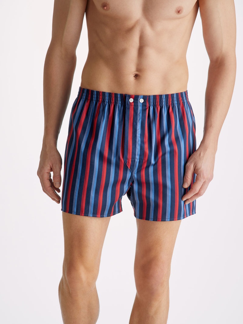 Men's Classic Fit Boxers Wellington 55 Cotton Multi - 2