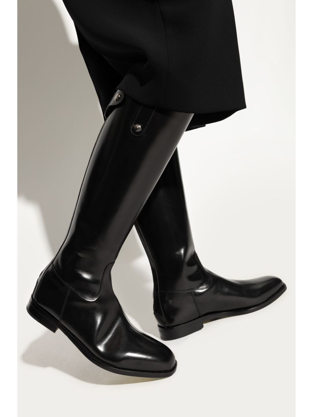 leather knee-high boots - 2