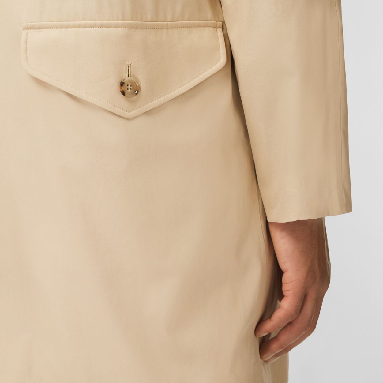 Cotton Gabardine Car Coat - 8