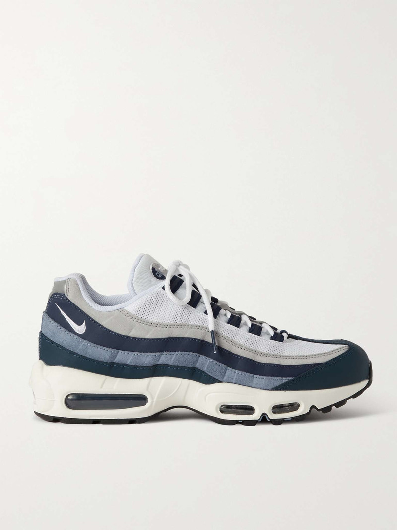 Air Max 95 Panelled Leather, Suede and Mesh Sneakers - 1