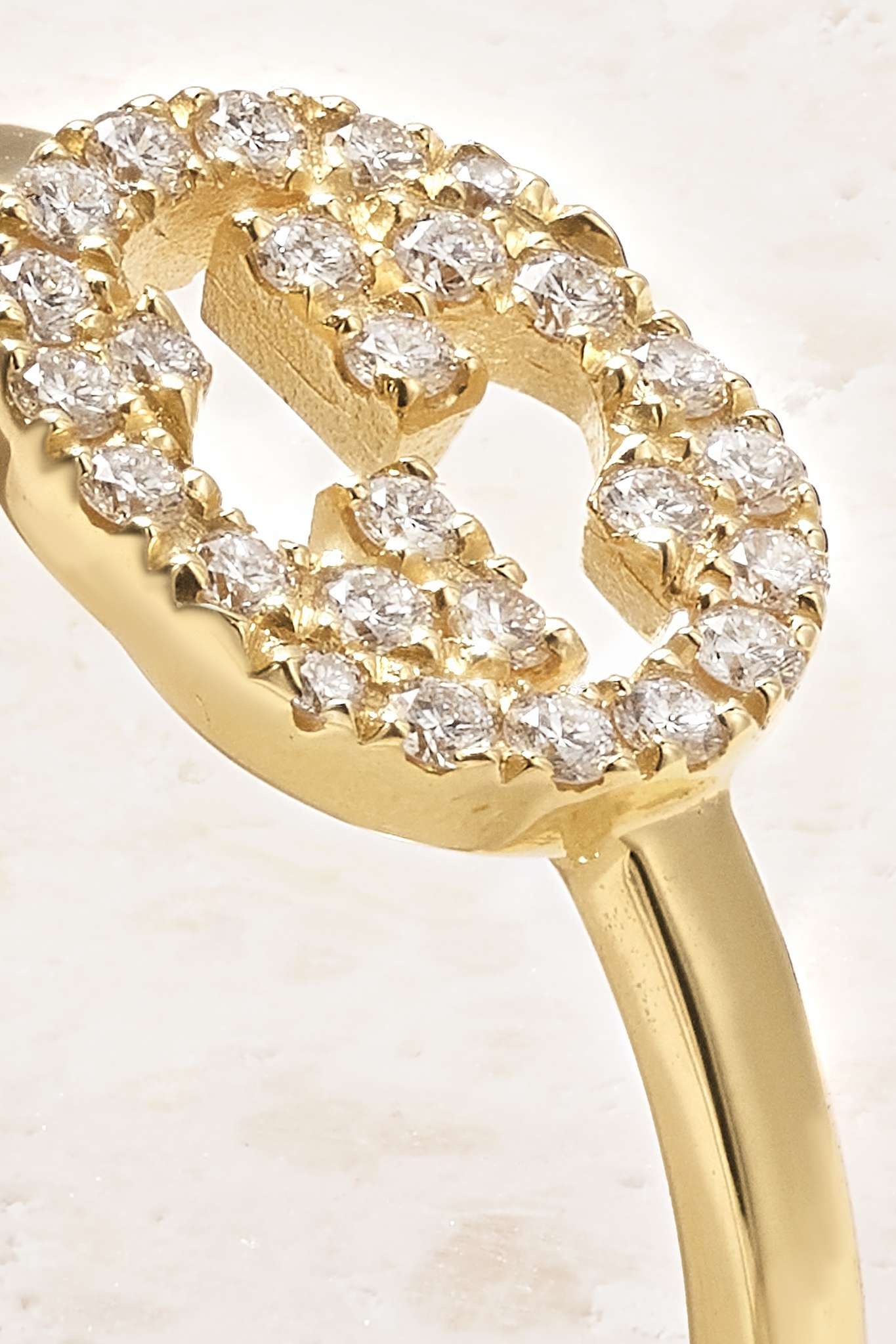 GG 18-karat gold diamond ring - 4