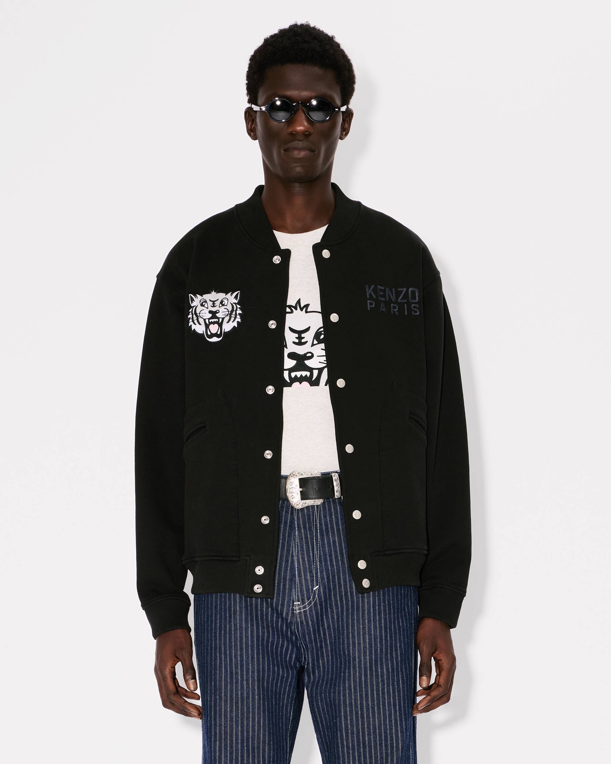 'KENZO Happy Tiger' embroidered bomber jacket - 4
