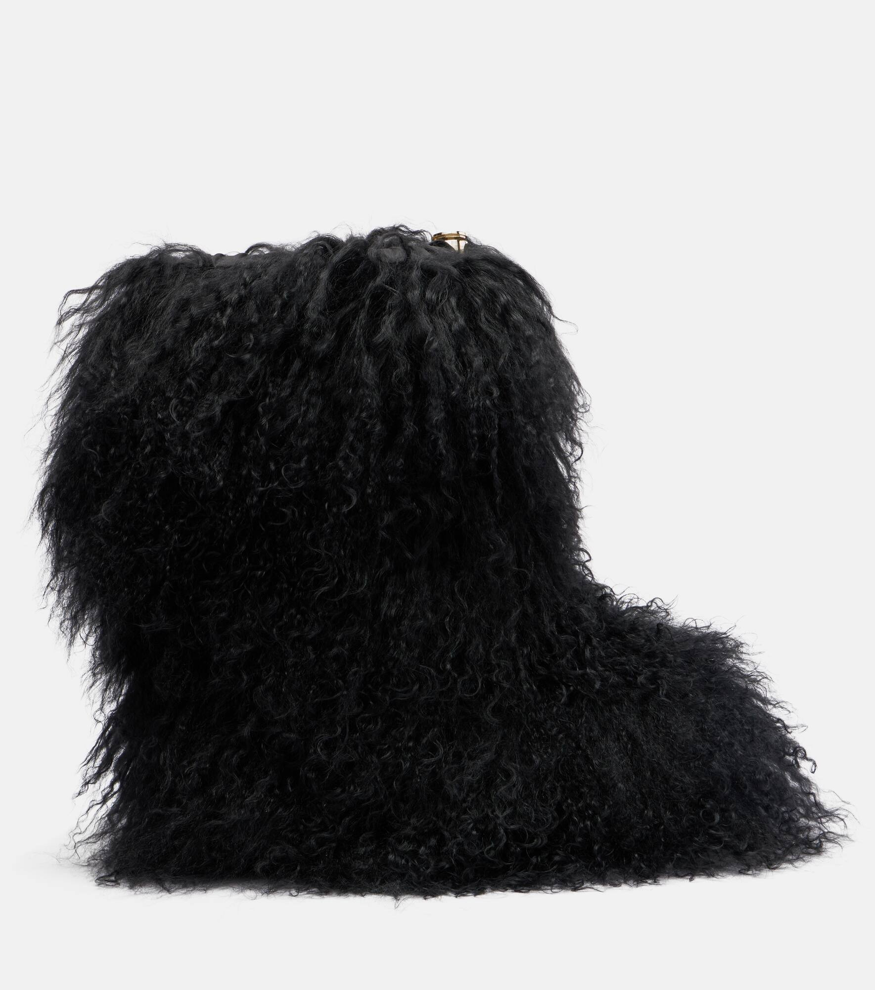 Les Arcs shearling snow boots - 4
