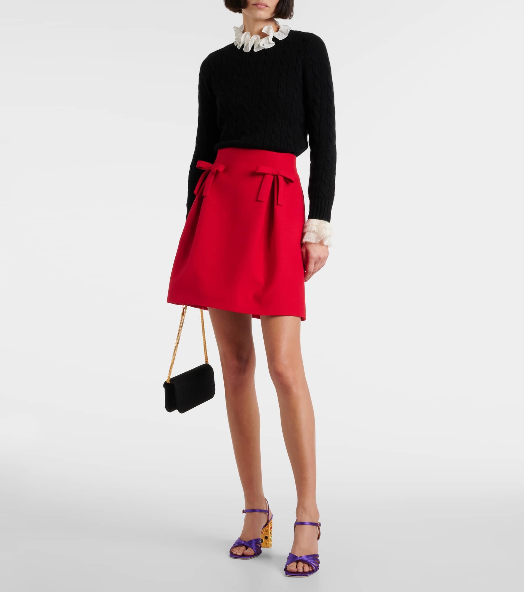 Crepe Couture miniskirt - 2