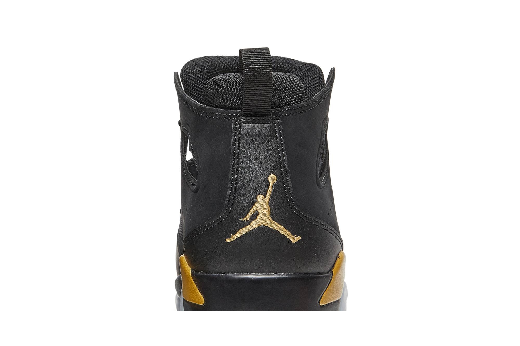Jordan Flight Club 91 'Black Metallic Gold' - 7